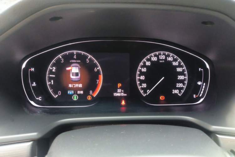 Used Honda Accord 2018 260TURBO Luxury Edition China V Emission Standard Instrument Cluster