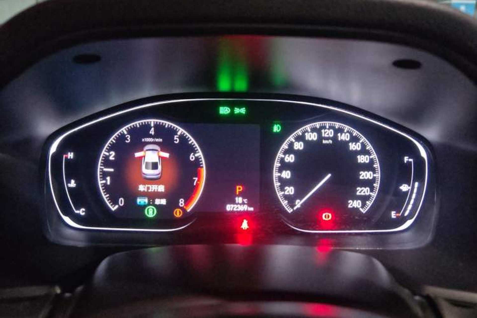 Used Honda Accord 2018 260TURBO Luxury Edition China VI Instrument Cluster