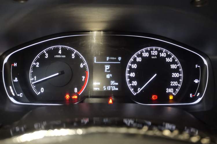 Used Honda Accord 2018 260TURBO Elite Edition China VI Instrument Cluster
