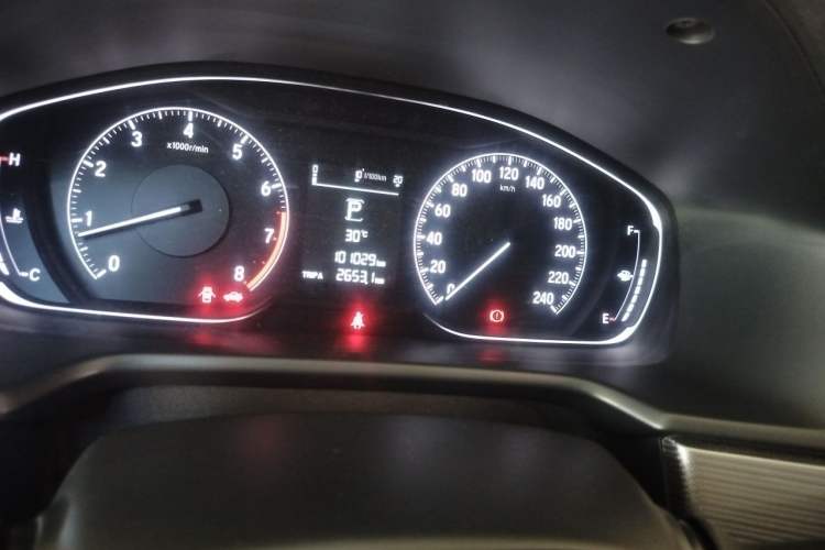 Used Honda Accord 2018 260TURBO Elite Edition China V Odometer Close Up