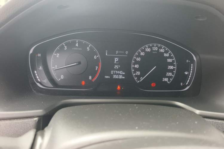Used Honda Accord 2018 260TURBO Elite Edition China V Odometer Close Up
