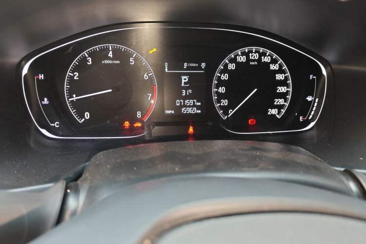 Used Honda Accord 2018 260TURBO Elite Edition China VI Odometer Close Up