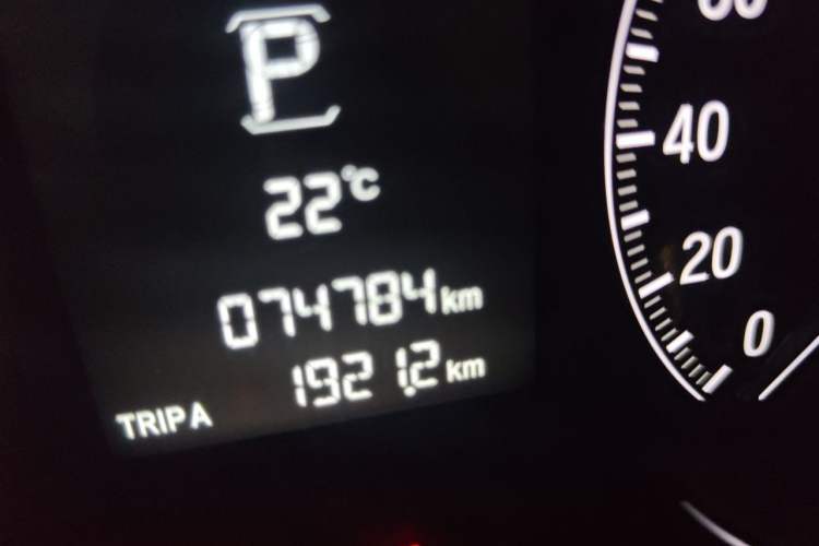 Used Honda Accord 2018 260TURBO Elite Edition China VI Odometer Close Up