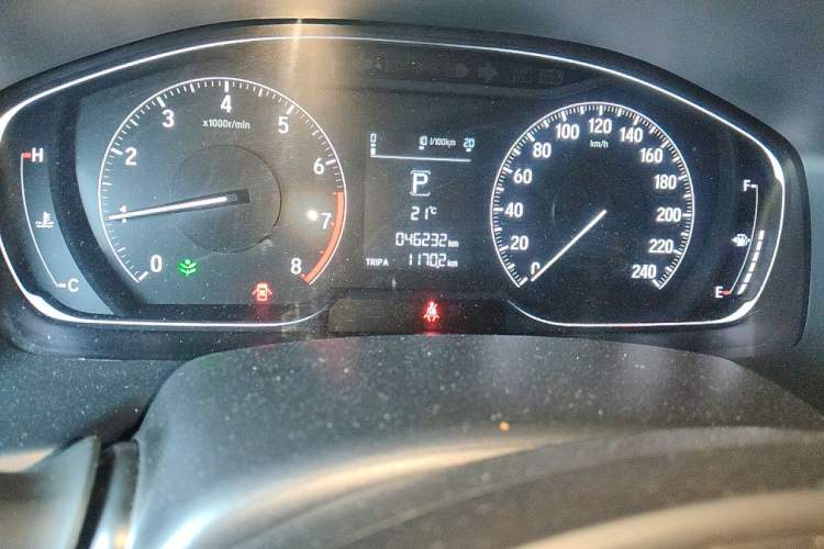 Used Honda Accord 2018 260TURBO Elite Edition China VI Odometer Close Up