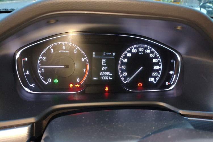 Used Honda Accord 2018 260TURBO Elite Edition China V Odometer Close Up