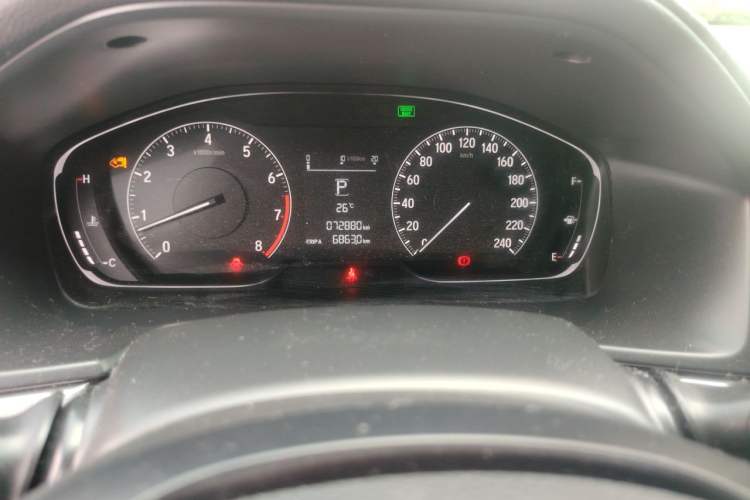 Used Honda Accord 2018 260TURBO Elite Edition China VI Odometer Close Up