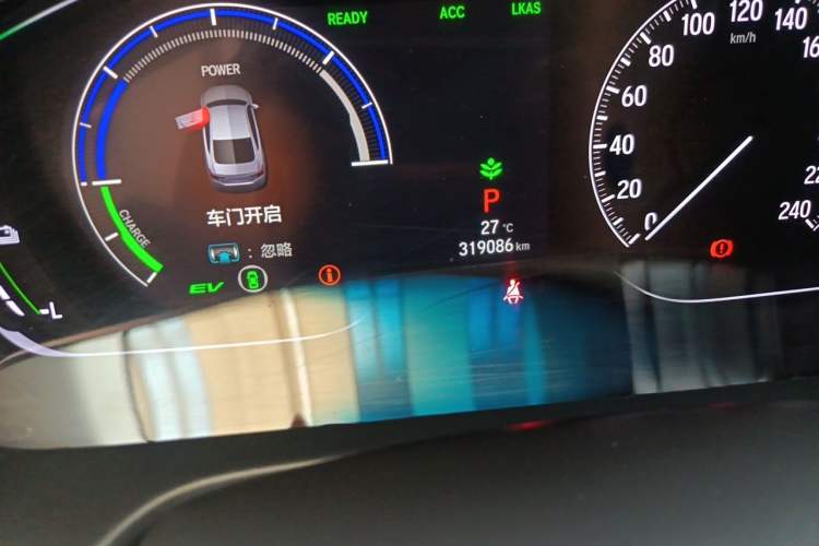 Used Honda Accord 2018 Rui Hybrid 2.0L Rui Ling Edition China VI Odometer Close Up