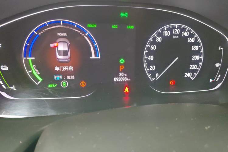 Used Honda Accord 2018 Rui Hybrid 2.0L Rui Ku Edition China V Odometer Close Up