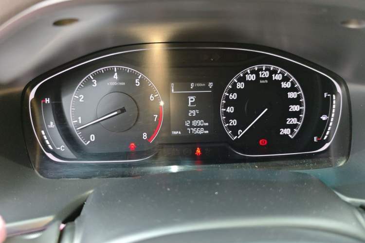 Used Honda Accord 2018 260TURBO Elite Edition China VI Odometer Close Up