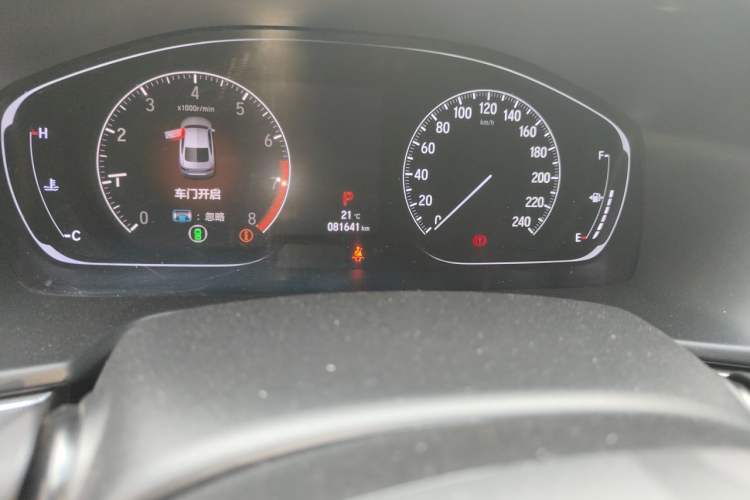 Used Honda Accord 2018 260TURBO Luxury Edition China VI Odometer Close Up
