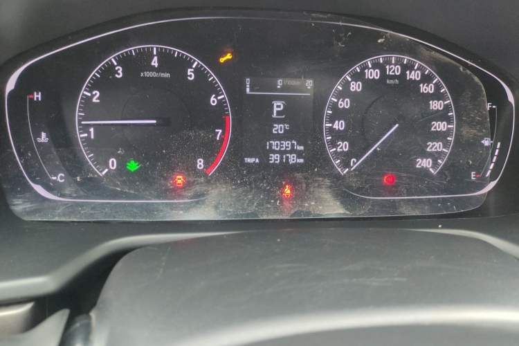 Used Honda Accord 2018 230TURBO Comfort Version National V Odometer Close Up