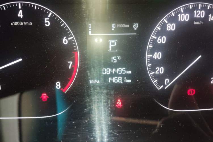 Used Honda Accord 2018 260TURBO Elite Edition China V Odometer Close Up