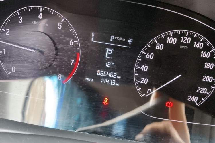 Used Honda Accord 2018 260TURBO Elite Edition China VI Odometer Close Up