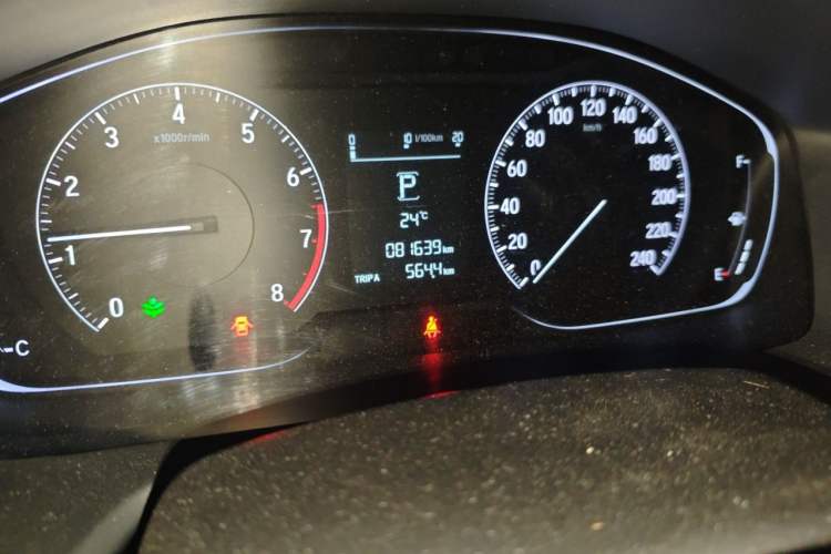 Used Honda Accord 2018 260TURBO Elite Edition China V Odometer Close Up