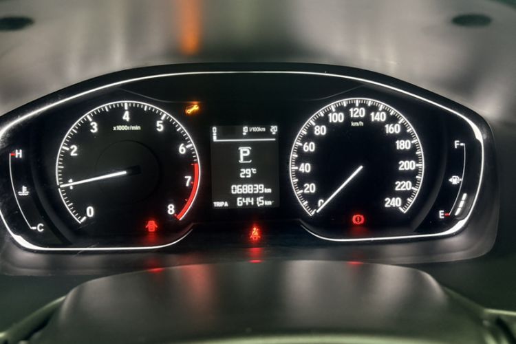 Used Honda Accord 2018 260TURBO Elite Edition China V Odometer Close Up