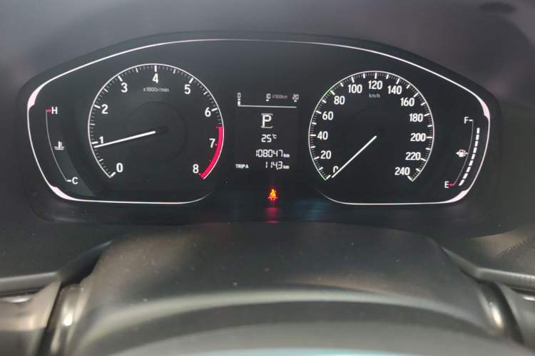 Used Honda Accord 2018 260TURBO Elite Edition China V Odometer Close Up