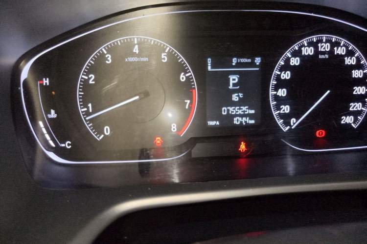 Used Honda Accord 2018 260TURBO Elite Edition China VI Odometer Close Up