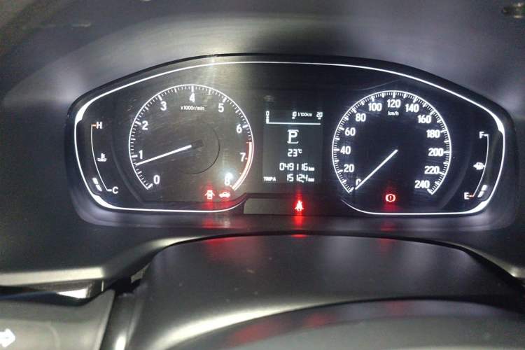 Used Honda Accord 2018 260TURBO Elite Edition China V Odometer Close Up