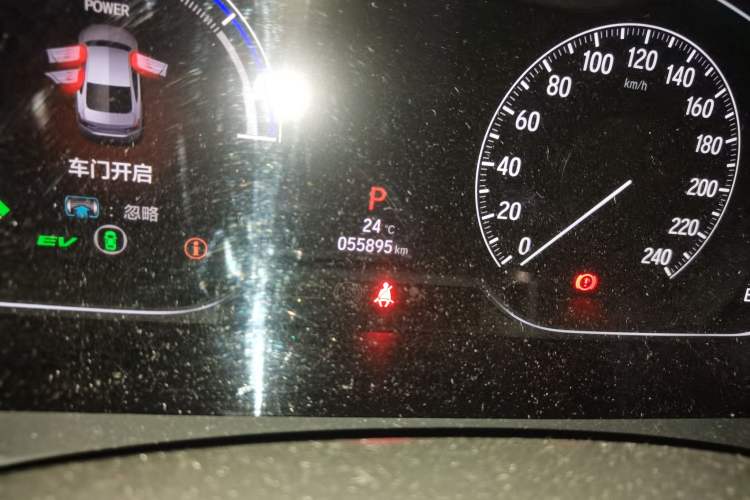 Used Honda Accord 2018 Rui Hybrid 2.0L Rui Ling Version China V Odometer Close Up