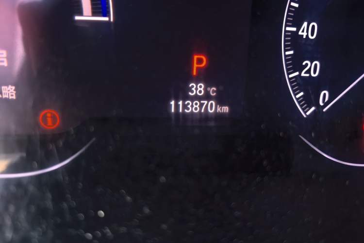 Used Honda Accord 2018 Rui·Hybrid 2.0L Rui Ku Edition China VI Odometer Close Up