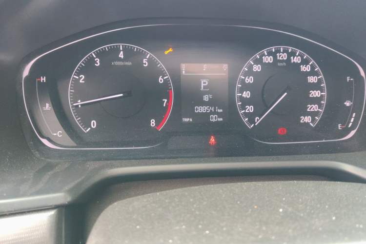 Used Honda Accord 2018 260TURBO Elite Edition China VI Odometer Close Up