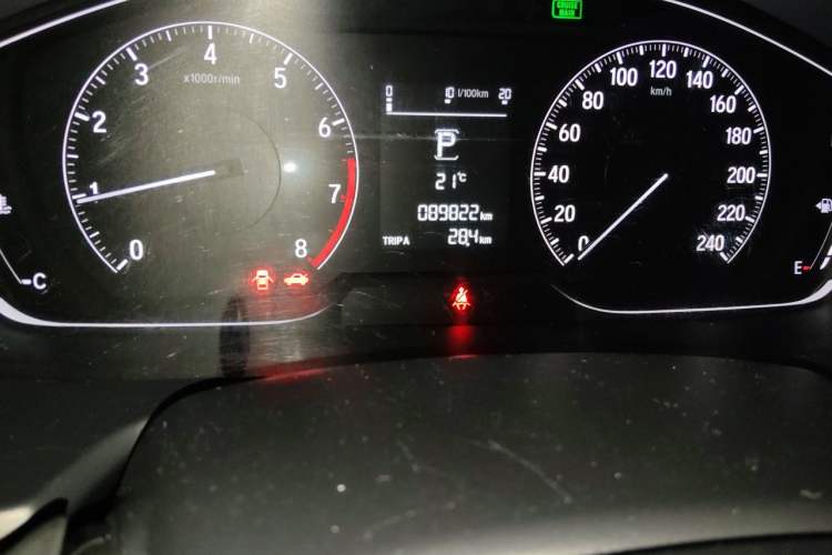 Used Honda Accord 2018 260TURBO Elite Edition China VI Odometer Close Up