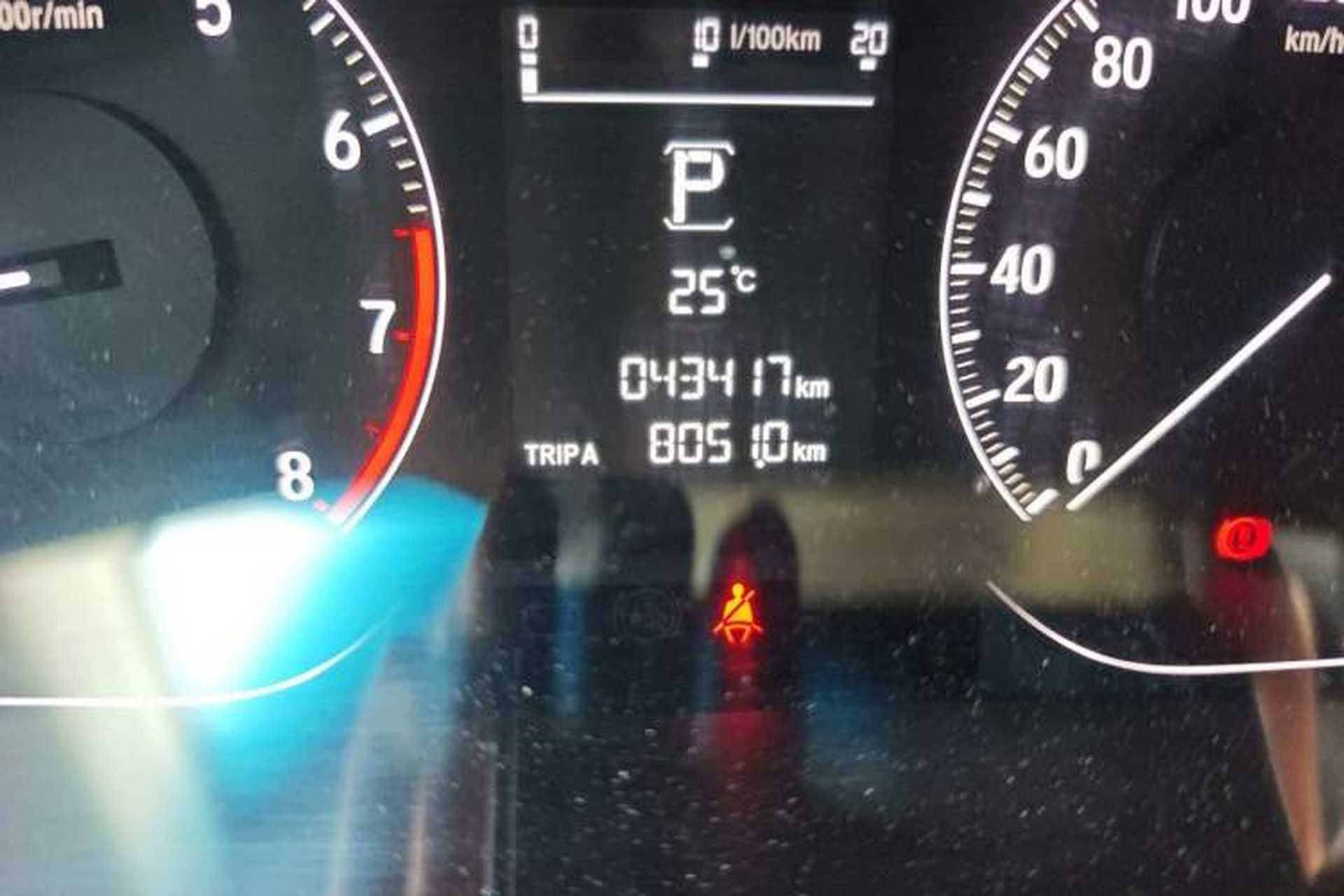 Used Honda Accord 2018 260TURBO Elite Edition China VI Odometer Close Up