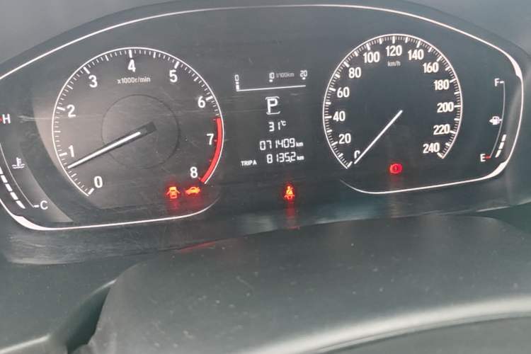 Used Honda Accord 2018 260TURBO Elite Edition China VI Odometer Close Up