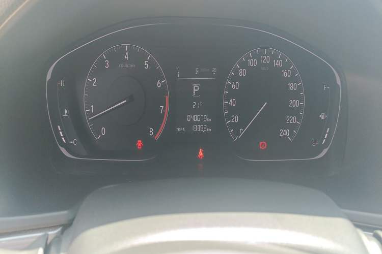 Used Honda Accord 2018 260TURBO Elite Edition China V Odometer Close Up