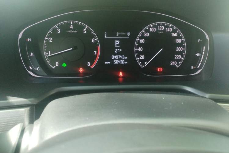 Used Honda Accord 2018 260TURBO Elite Edition China VI Odometer Close Up