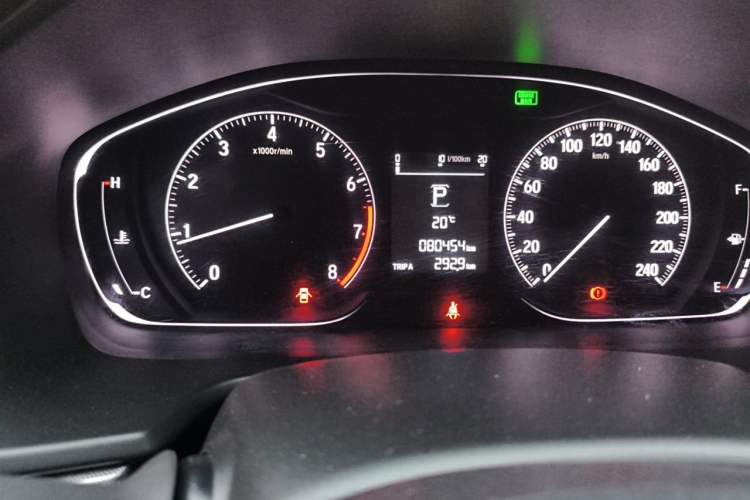 Used Honda Accord 2018 260TURBO Elite Edition China VI Odometer Close Up
