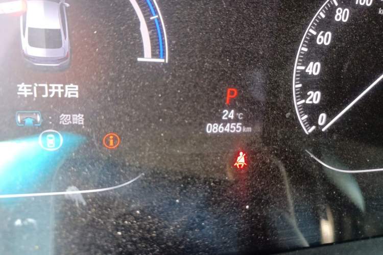 Used Honda Accord 2018 Rui Hybrid 2.0L Rui Ling Edition China VI Odometer Close Up