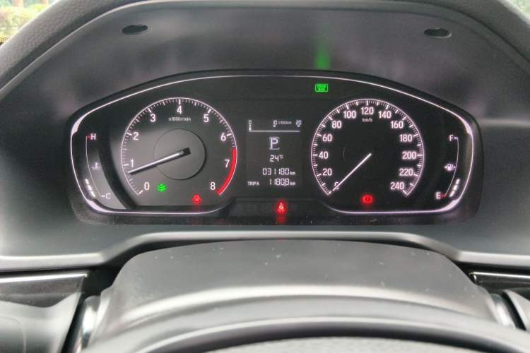 Used Honda Accord 2018 260TURBO Elite Edition China V Odometer Close Up