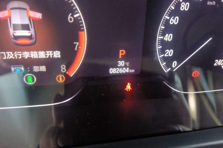Used Honda Accord 2018 260TURBO Luxury Edition China V Emission Standard Odometer Close Up
