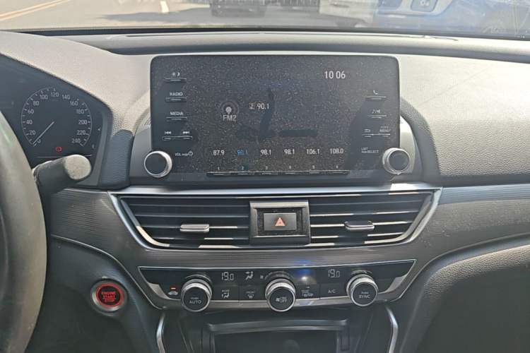 Used Honda Accord 2018 260TURBO Elite Edition China V Audio And AC Panel