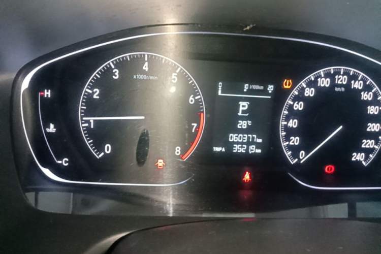 Used Honda Accord 2018 230TURBO Comfort Edition China VI Emission Standard Instrument Cluster