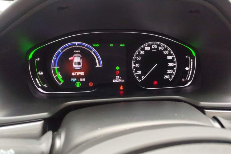 Used Honda Accord 2018 Rui Hybrid 2.0L Rui Ling Edition China VI Odometer Close Up