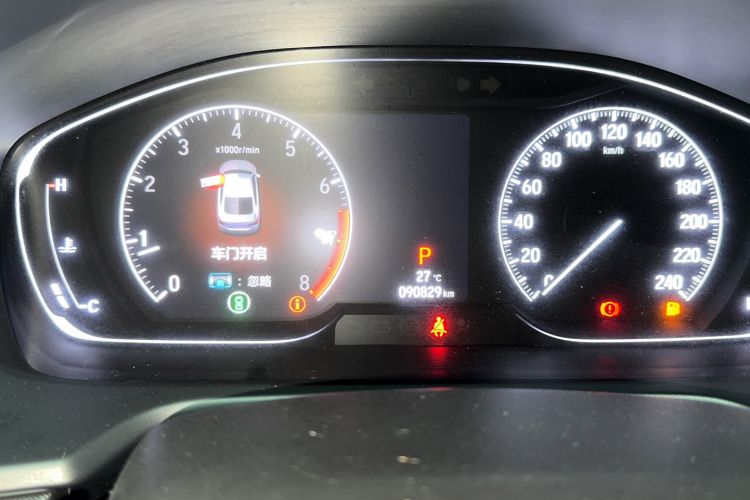 Used Honda Accord 2018 260TURBO Luxury Edition China V Emission Standard Odometer Close Up