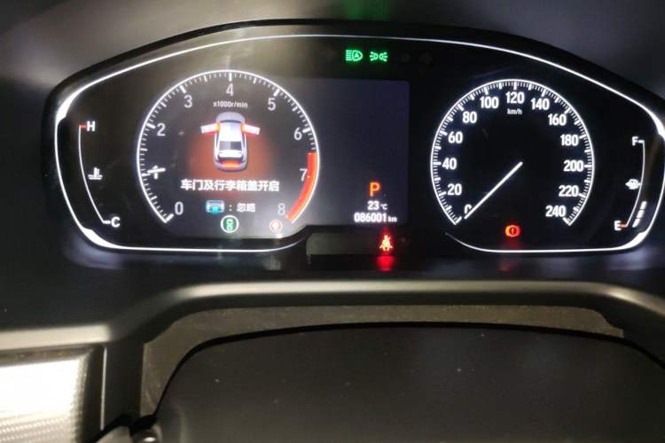 Used Honda Accord 2018 260TURBO Luxury Edition China VI Odometer Close Up