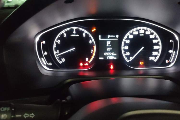 Used Honda Accord 2018 260TURBO Elite Edition China V Odometer Close Up