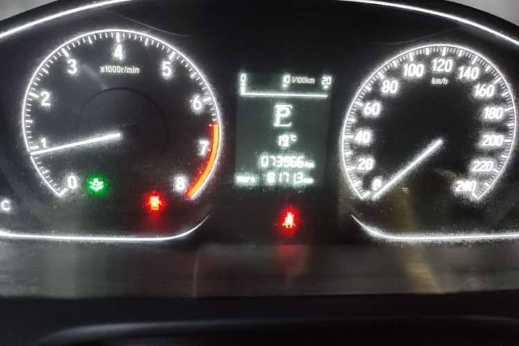 Used Honda Accord 2018 260TURBO Elite Edition China VI Odometer Close Up