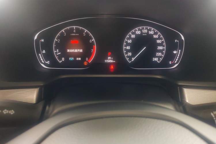 Used Honda Accord 2018 260TURBO Prestige Edition China V Odometer Close Up