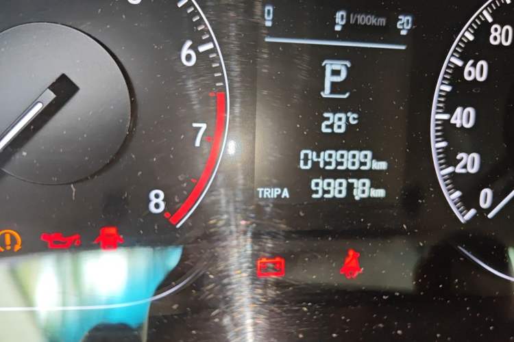 Used Honda Accord 2018 260TURBO Elite Edition China VI Odometer Close Up