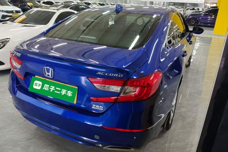 Used Honda Accord 2018 260TURBO Elite Edition China V Rear Right 45 Deg