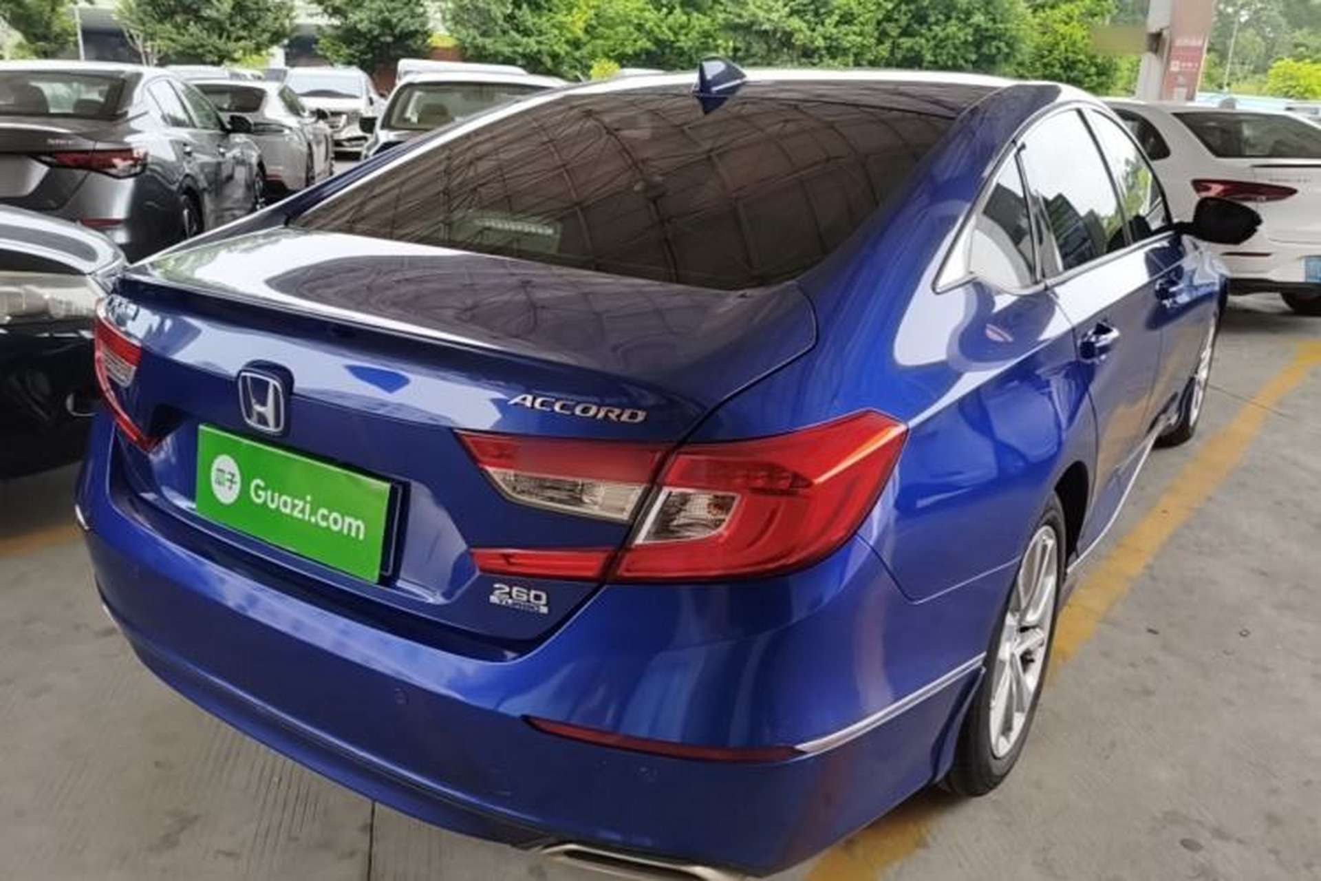 Used Honda Accord 2018 260TURBO Elite Edition China VI Rear Right 45 Deg