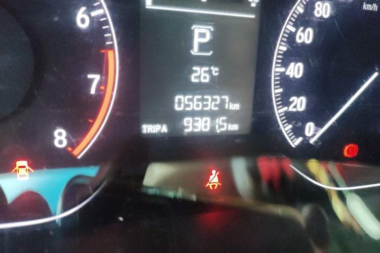Used Honda Accord 2018 260TURBO Elite Edition China VI Odometer Close Up