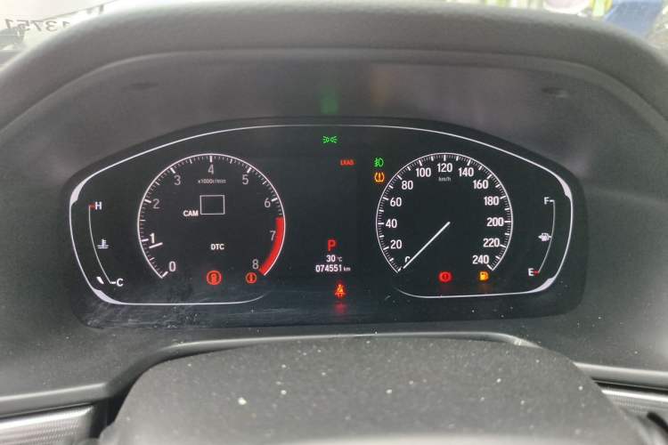Used Honda Accord 2018 260TURBO Luxury Edition China VI Instrument Cluster