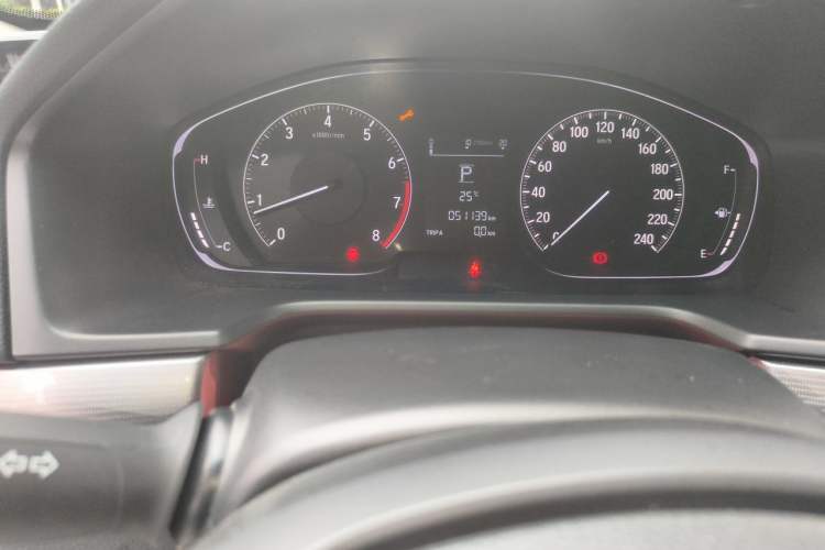 Used Honda Accord 2018 260TURBO Elite Edition China V Odometer Close Up