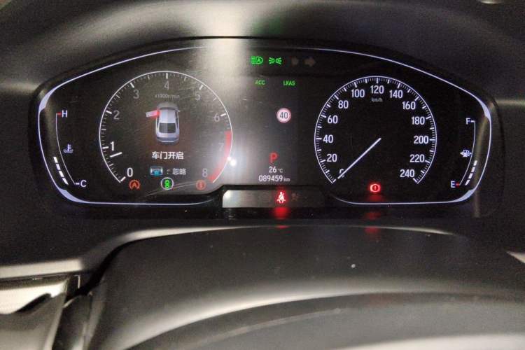Used Honda Accord 2018 260TURBO Luxury Edition China VI Odometer Close Up