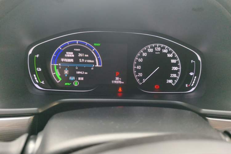 Used Honda Accord 2018 Rui Hybrid 2.0L Rui Ling Edition China VI Odometer Close Up